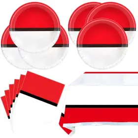 Oulun 726954353534 Cartoon Animation Birthday Party Supplies Includes 20 Plates And Napkins A