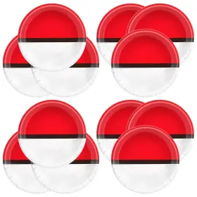 Oulun 726954353565 30pcs Cartoon Animated Party Plates Birthday Supplies