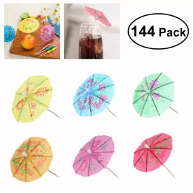 Ei0220426wuk85mk Ounona 144 Pcs Cocktail Parasol Drink Umbrellas Paper Picks For Drinks Party