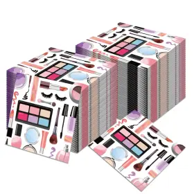 Xf-mm074-zj-6 Oxylipo 120pcs Disposable Makeup Paper Napkins 6.5x6.5 Inch Multicolor