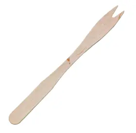 210piqfb Packnwood 282552109036 - Wooden Cocktail Fork Disposable Wood Forks
