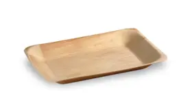 210bba2818 Packnwood 282552119196 Palm Leaf Appetiser Tray Disposablerectangular Serving T