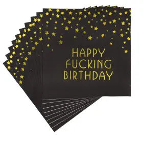 Supplies6.5 Pandecor 680306713837 50 Pack 3 Layers Birthday Party X 6.5 In Paper Napkinsgo