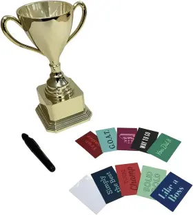 E2005874 Paper Riot Co. Customizable Gold Trophy Cup- 1 Count Pack Of