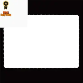 Cominhkpr130866 Paperpine Rectangle Disposable Paper Placemat 100 Pack - 10 X 14 Inches White