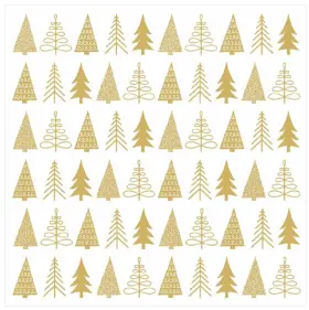 3254185 Paperproducts Design Beverage Napkins Pure Mood Gold - 2 Packs