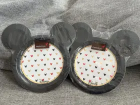 Papyrus 059584205561 X Disney Mickey Mouse Party Dessert Plates 2 Packs 16 Total New