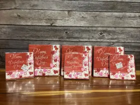 Party Creations 073525156811 Valentine S Day Themed Napkins Supplies 6 Packages