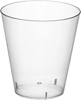 N428748 Party Essentials Disposable Hard Plastic 100 Count Pack Of 1 2-ounce Clear