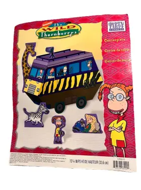 1lun2172 Party Express Sealed Vintage Nickelodeon Wild Thornberrys Napkins Centerpiece
