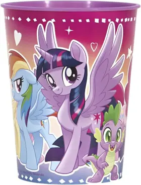 59457 Party Favors Industries Plastic Stadium Cup - 16oz My Little Pony 1 Pc