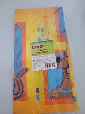Partyexpress 726528134910 Vtg Scooby-doo Fun Times Table Cover Cartoon Network Party Express Paper 54 Inch X89
