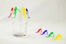 Partytiki 859613004659 Mermaid Picks - Cocktail Drink Markers Pack Of 72