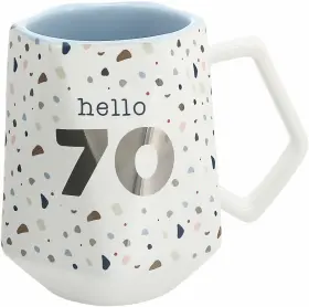 75306 Pavilion Gift Company Hello 7017 Ounce Geometric Cup Confetti Birthday Mug C