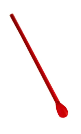 Perfect Stix 705020589756 Spoon Straws Wrapped 10 Inch Red Pack Of 100