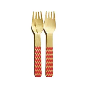 Perfect Stix 705020590127 Chevron Forks 158 36-pink Printed Wooden With Pink