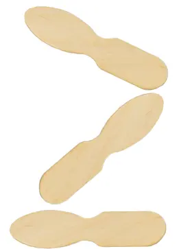 Aso24w-un-2000 Perfect Stix 768855175372 3 Inch Unwrapped Taster Spoons 0.1 Height 0.5 Width Length
