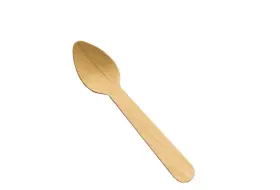 Perfect Stix 788581103944 Green Spoon 140 Birchwood Compostable Cutlery 5-1/2 Inch Length Pack Of 100