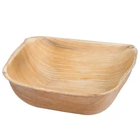 Perfect Stix 810011476394 5 Inch Palm Leaf Bowl Pack Of 25ct With Cutlery Set - 75 Pieces