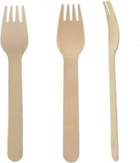 Perfect Stix 810094845278 Disposable Wooden Forks 6 Inch Pack Of 1000
