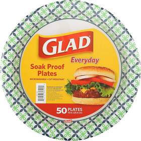 Pets People Consumer Products Bb15069 Disposable Paper Plates Happy Daisies Design - Soak Proof Cut-resistant And M