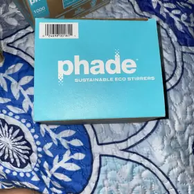 Phade 024698001811 Eco-friendly Sustainable Marine Biodegradable Compostable Cocktail Stirrer Java