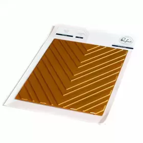Pinkfresh Studio 736952872333 Chevron Hot Foil Plate