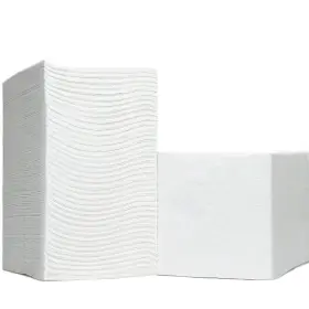 Pinnacle Supply 195893639069 500 Pack Cocktail Napkins Paper - Quality 3-ply White Beverage Rest