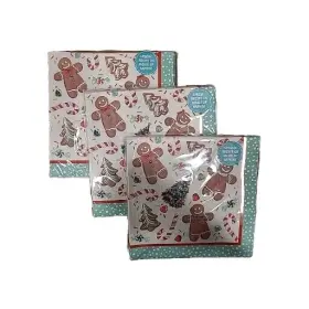 Pw42pr1140114aa Pioneer Woman Gingerbread Man Christmas Tree Paper Lunch Napkins 3 Packs Of 20