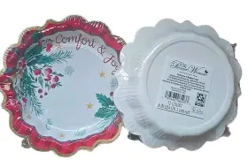 Pw44pr2310231aa Pioneer Woman Comfort And Joy 8 Inch Diameter Paper Dessert Plates 12 Count