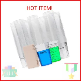 Pixiss 859725007333 Disposable Epoxy Resin Mixing Cups 100-pack Clear Plastic 10-ounce For Measuri Pixiss 859725007333 Disposable Epoxy Resin Mixing Cups 100-pack Clear Plastic 10-ounce For Measuri