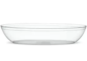 Plasticpro 684758148049 Disposable Oval Serving Bowls Party Snack Or Salad Bowl 32-ounce P
