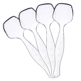 Plasticpro 684758149220 Disposable Plastic Serving Spoons Durable Heavy Duty Premium Utensils