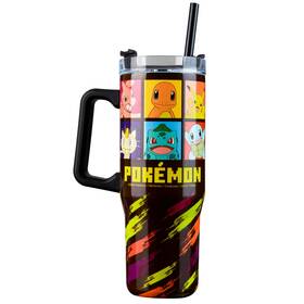 Pok Mon 92562 Pokemon Insulated Tumbler Travel Mug 33oz Stainless Steel Pikachu Anime