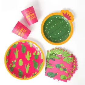 Pop Fizz Designs 850010716510 Final Fiesta Bachelorette Party Plate Set I Decorations Includes