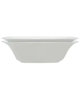 30504018300000 Porland Bach 2pc Bowl Set White