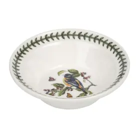 545786 Portmeirion Spode Botanic Garden Harmony 8.5 Inch Coupe Plate Green With Butterfly Accent M