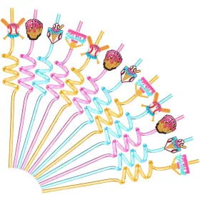 We-potchen-5803 Potchen 12 Pcs Ice Cream Drip About 10.23 X 0.25 Inches Assorted Colors