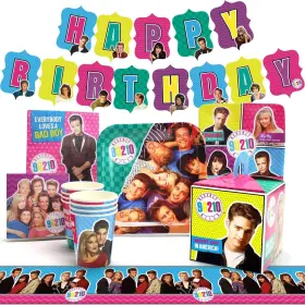 90210 Prime Party 745051126674 Beverly Hills Supplies Standard Pack 90s Decorations And S