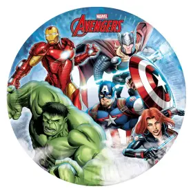 93871  Procos Avengers Infinity Stones Pack Of 8 Party Plates