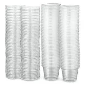 Propack 842233131188 Portion Cup Combo 200 Pack - 1 Oz Cups With Lids Leak-proof And Stackable So