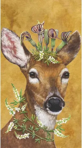3412107 Proxxi Holiday Hoot Guest Towel Vicki Sawyer 15