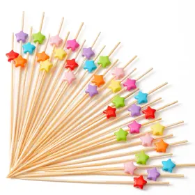 Putwo 756244665054 Picks For Cocktail Appetizers Fruits Dessert 4.7 Inch In 100 Counts Colors May Va