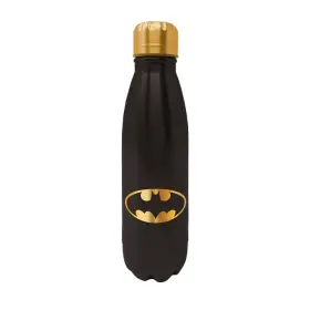 Mdb25874 Pyramid International Batman Bat And Gold Small Cola Drinks Bottle