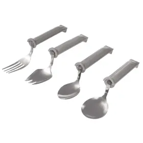 Rehabilitation Advantage 847102021751 Swivel Utensil Set 4 Pieces