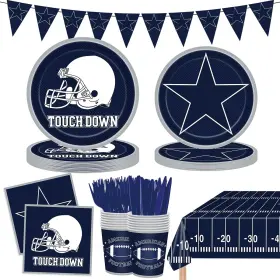 20rzazfgglq Rejoice Bunny 122pcs Football Party Supplies For Boys Teen Sport Themed Decorations A