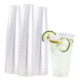 16oz100clear Resin Rockers 100 Pack 16 Oz Clear Plastic Cups Large Of 16oz