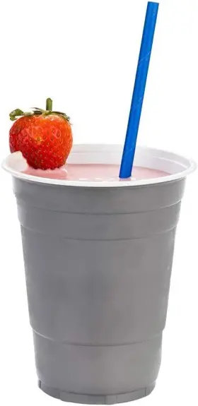 Rwa0456 Restaurantware 7.8 Inch Paper Straws For Drinking 100 Sturdy One Size Blue