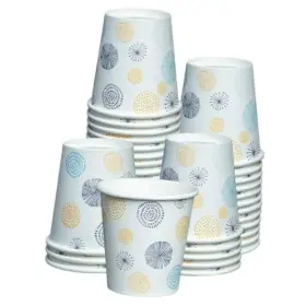 Rikkel Corp. 810085797647 3 Oz. - Count Small Paper Cups Disposable Mini Bathroom Mouthwash 100