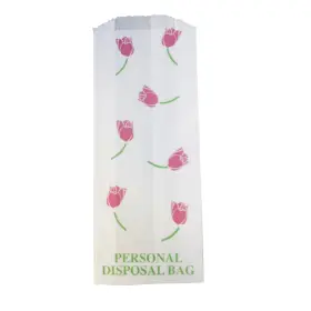 25123298 Rochester Midland Feminine Hygiene Products Disposal Bags 1 000-pk